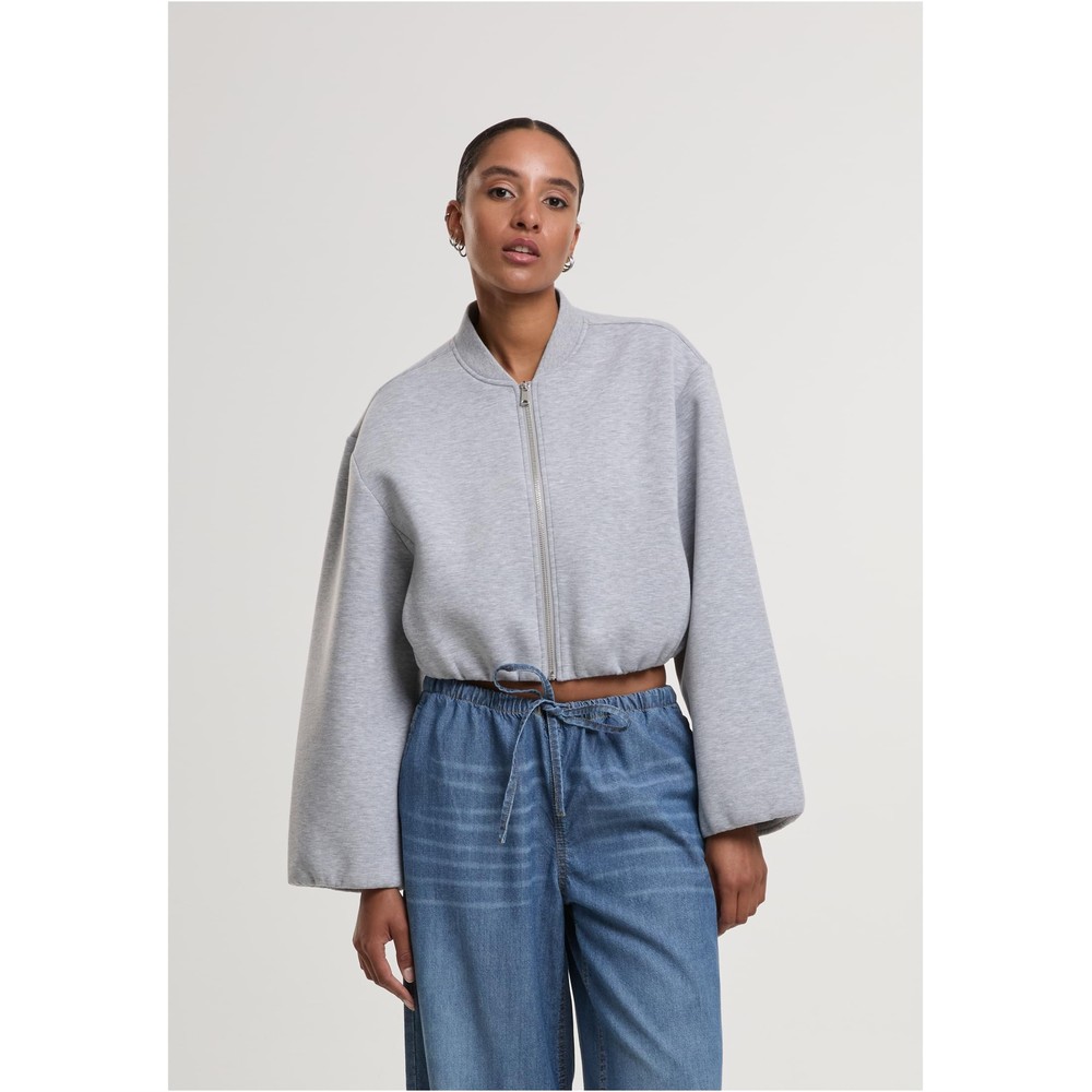 Urban Classics - Oversized Scuba Jacket - Grey